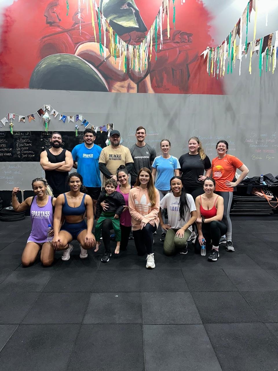 Alunos e professores da SPARTA55